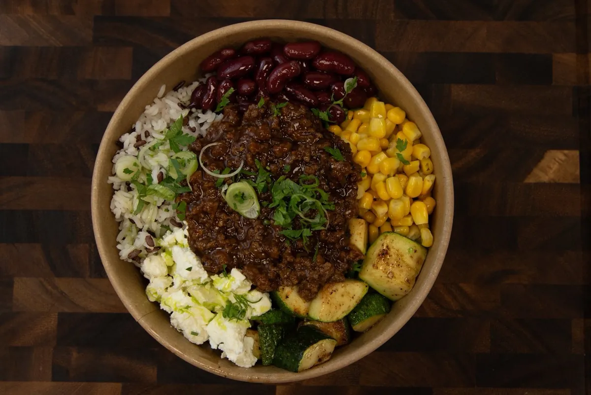 BBQ Beef bowl – Rambo Burger & Bowl, Budapest