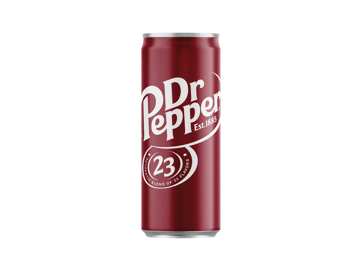 Dr Pepper 0,33 literes dobozos üdítő – Rambo Burger & Bowl, Budapest